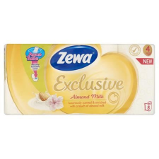 ZEWA Exclusive toalettpapír 8 tekercses almond milk (29434) higiéniai papíráru