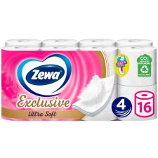 ZEWA Exclusive Ultra Soft 4 rétegű Toalettpapír 16 tekercs higiéniai papíráru