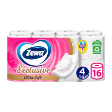 ZEWA Exclusive Ultra Soft toalettpapír - 4 rétegű 16 tekercses higiéniai papíráru