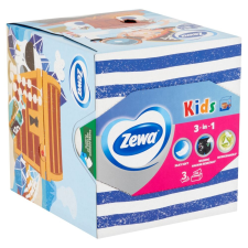 ZEWA Kids illatmentes 3 rétegű dobozos Papír zsebkendő 60db higiéniai papíráru