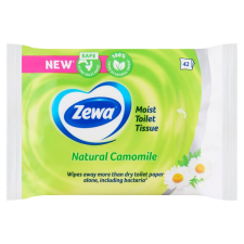 ZEWA Natural Camomile nedves toalettpapír 42 db intim higiénia