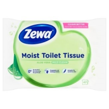 ZEWA Nedves toalettpapír Zewa Aloe Vera 42db-os takarító és háztartási eszköz