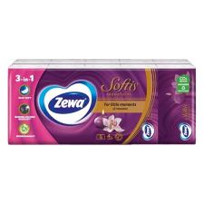 ZEWA Papírzsebkend&#337; zewa softis aromathera 4 réteg&#369; 10x9 darabos 53522 papírárú, csomagoló és tárolóeszköz