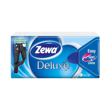 ZEWA Papírzsebkendő ZEWA Delux 3 rétegű 10x10 db-os Normál higiéniai papíráru