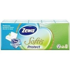 ZEWA Softis 4 rétegű papírzsebkendő (10x9db) - Protect higiéniai papíráru