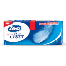 ZEWA Softis papírzsebkendő 10x10 db-os (4 rétegű higiéniai papíráru