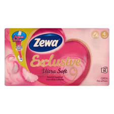 ZEWA Toalettpapír zewa ultra soft 4 rétegű 16 tekercses 29886 higiéniai papíráru