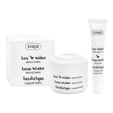  Ziaja kecsketejes nappali arckrém 50ml+szemkrém 15ml duopack 1 db kozmetikai ajándékcsomag