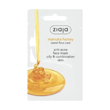 Ziaja manuka mézes pattanás elleni arcmaszk zsíros, vegyes bőrre 7ml arcpakolás, arcmaszk