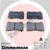 Zimmermann fékbetétkészlet, tárcsafék 25850.160.1