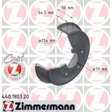 Zimmermann fékdob 440.1803.20 autóalkatrész
