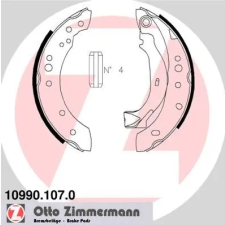 Zimmermann fékpofakészlet 10990.107.0 autóalkatrész