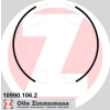 Zimmermann fékpofakészlet, rögzítőfék 10990.106.2