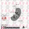 Zimmermann féktárcsa 470.5401.20