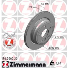 Zimmermann féktárcsa ZIMMERMANN 150.2902.20 autóalkatrész