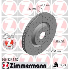 Zimmermann féktárcsa ZIMMERMANN 600.3243.52 féktárcsa