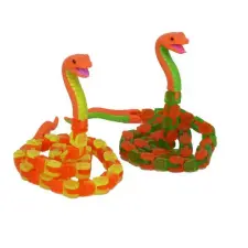 Zing Toys Klixx Creaturez - Piton többfajta játékfigura