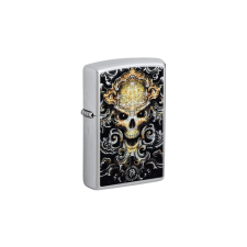 Zippo 205-107314 Zippo öngyújtó szatén króm, koponya, Anne Stokes konyhai eszköz