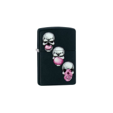 Zippo 29398 Zippo benzines öngyújtó Matt fekete színbe - rágógumis koponyák konyhai eszköz