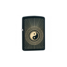 Zippo 29423 Zippo öngyújtó Matt fekete - Yin Yang konyhai eszköz