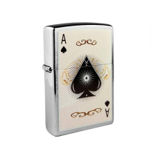 Zippo Benzines Zippo öngyújtó  -  Ace of Spades - kártya minta öngyújtó