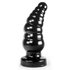 Zizi XXX Zizi Curve – érzéki alakú anális plug, fekete anál