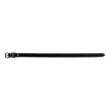  Zizó bélelt kutyanyakörv L1 16 mm/40cm Fekete nyakörv, póráz, hám kutyáknak