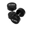 Zoco Body Fit 2db súlyzós készlet (2x22,5KG), Zoco Body Fit YL009, összsúly 45 kg, fekete