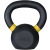 Zoco Body Fit Kettlebell Zoco Body Fit HL011, Súly 4 kg, Fekete