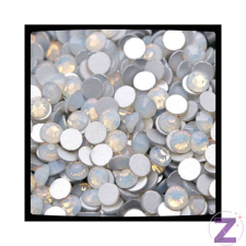 Zodiac Kristály strasszkő / Zodiac - white opal színben - ss5 körömdíszítő