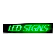 zöld Beltéri led fényújság , futófény 165x101 cm led rendszer tartozék