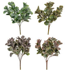  Zöld bokor 5ágú M31cm 48db/# dekorációs kellék