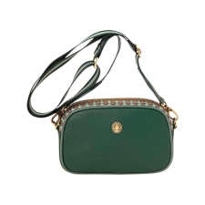 Zöld crossbody táska 21x6x13 cm UNI kollekció kézitáska és bőrönd