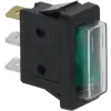  ZÖLD EGYPÓLUSÚ KAPCSOLÓ 16A 230V