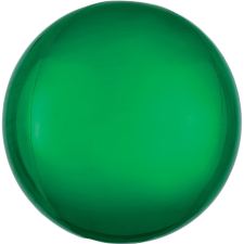 Zöld Green, Zöld Gömb Fólia lufi 40 cm party kellék