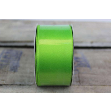 Zöld szatén szalag 4cm szalag, masni