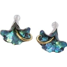  Zöld titánium fülbevaló – GIEM fülbevaló