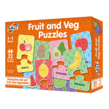  Zöldség-gyümölcs puzzle, Galt, JGC1105599 memóriajáték