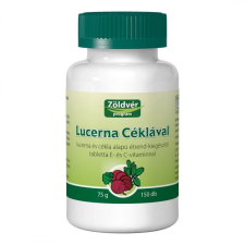 Zöldvér lucerna cékla tabletta 150 db 150 db vitamin és táplálékkiegészítő