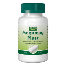  Zöldvér megamag plusz mg+c vitamin kapszula 90 db gyógyhatású készítmény