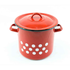  Zománcozott Fazék fedővel 17 cm 5999036001752 edény