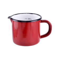  Zománcozott kiöntő csőrös 0,6 literes 14089 konyhai eszköz