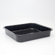 Zománcozott tepsi 38cm edény