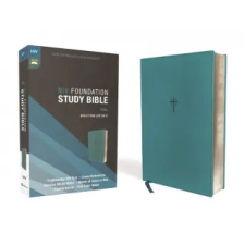Zondervan Niv, Foundation Study Bible, Leathersoft, Teal, Red Letter | ZONDERVAN egyéb könyv