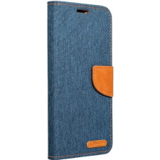 Zone Canvas Book oldalra nyíló tok Apple iPhone 16 sötétkék tok és táska