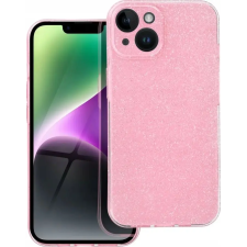 Zone Clear 2mm Apple iPhone 16 Plus csillámos tok, rózsaszín tok és táska