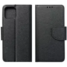 Zone Fancy Book oldalra nyitható tok iPhone 14 Pro Max fekete tok és táska