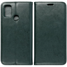 Zone Magnet Book oldalra nyitható tok iPhone 15 Plus zöld tok és táska