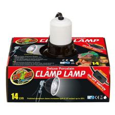 ZOO MED Zoomed Clamp Lamp | Csiptethető lámpabúra - 14 cm / 100 W kisállatfelszerelés