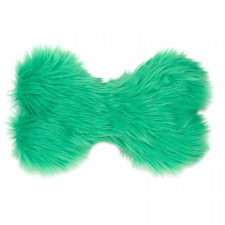 ZOON Mókacsont plüss szőrös csont formájú sípoló kutyajáték  Zöld játék kutyáknak